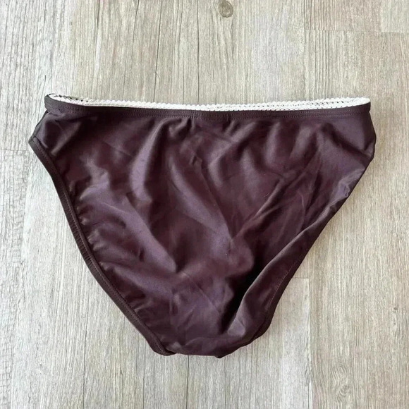 Womens Apt. 9 Brown Bikini Bottom - 14 - Picture 3 of 4